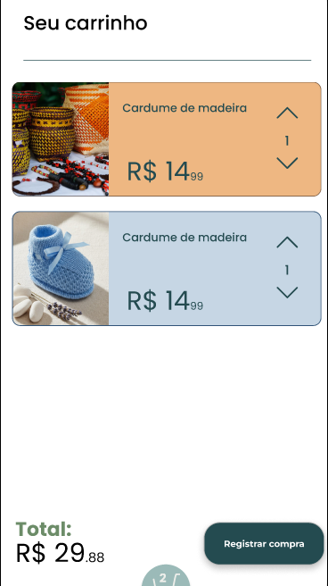 Carrinho de compras